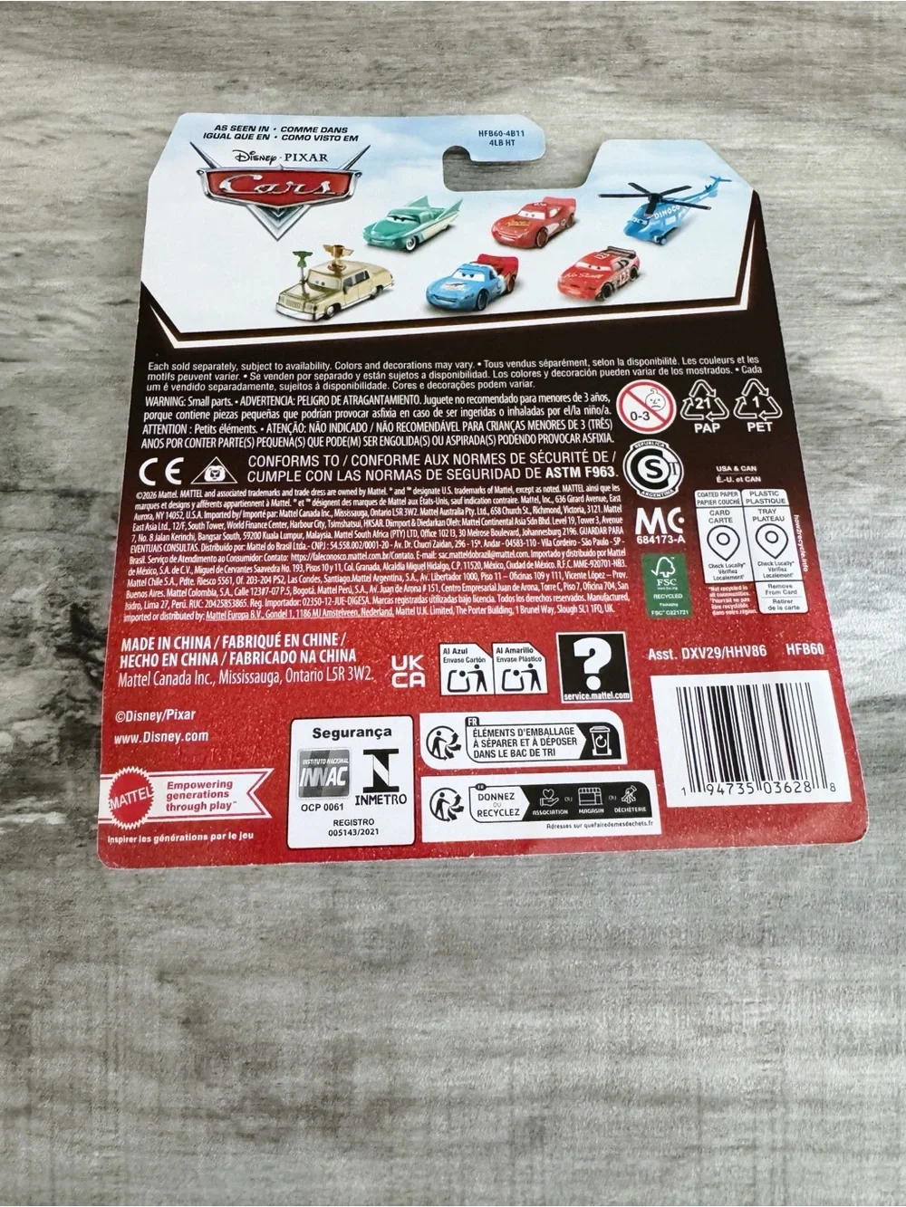 Mattel due differences